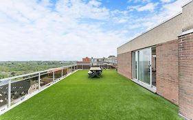 Penthouse app aan zee met uniek dakterras - 5p